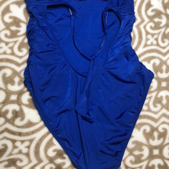 Royal BLUE one piece bathing suit! - Picture 5 of 8